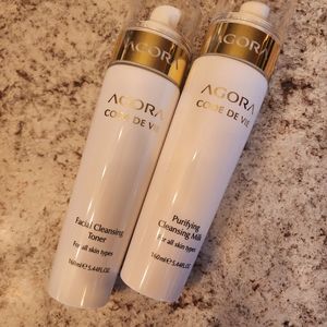 AGORA Facial Toner & Milk Cleanser NEW
